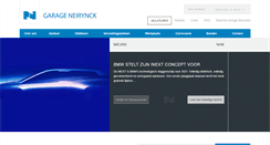 Desktop Screenshot of garageneirynck.be